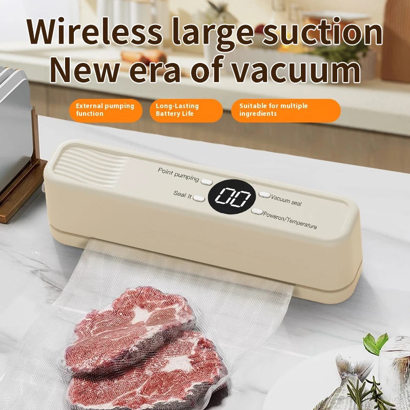 Handheld Mini Vacuum Sealer – Rechargeable Food Sealing Machine Vacuum Food Sealer SPOT