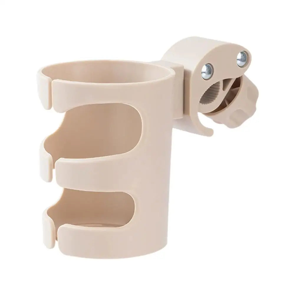 Universal Stroller Cup Holder – Clamp-On Bottle Holder Stroller Cup Holder SPOT Khaki