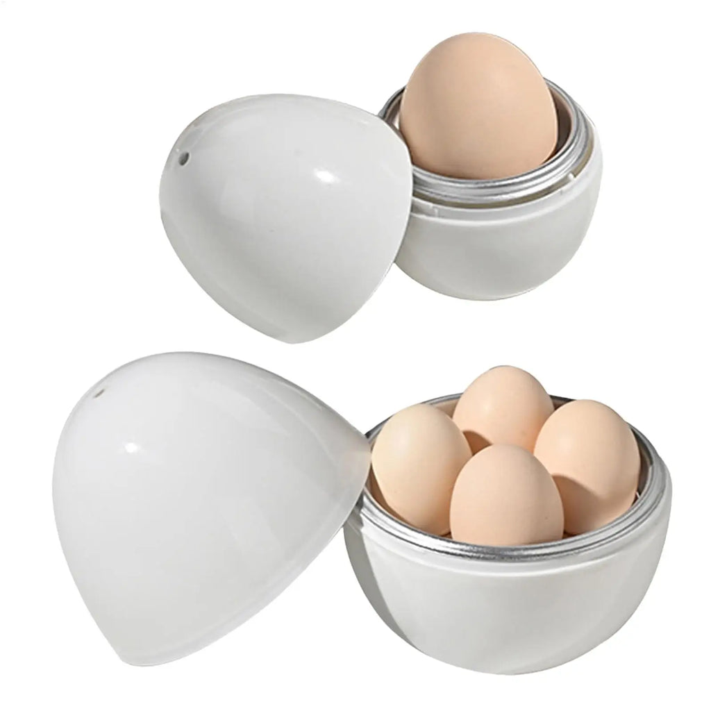 Microwave Egg Cooker – 1 or 4 Egg Boiler, Hard & Soft Eggs Microwave Egg Cooker SPOT