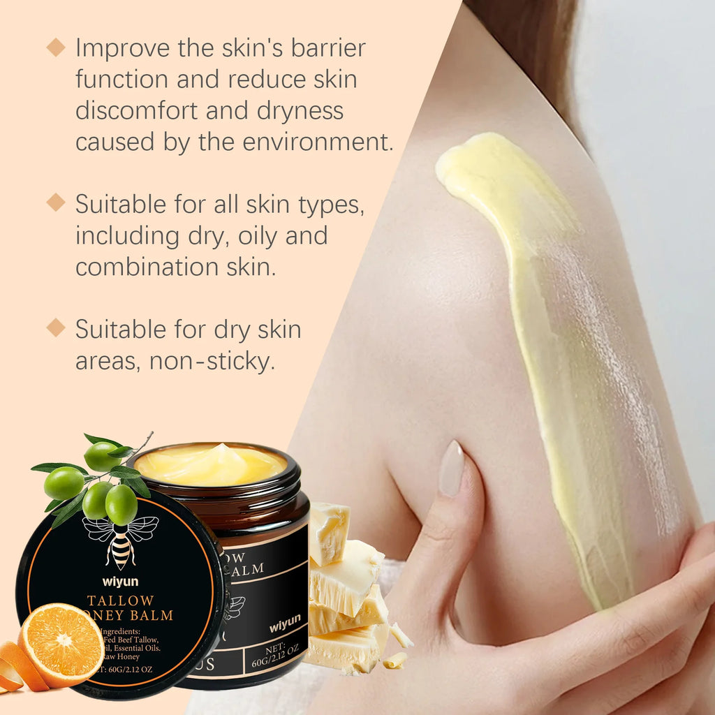 WIYUN Beef Tallow & Honey Brightening Body Cream 60g Brightening Body Cream SPOT