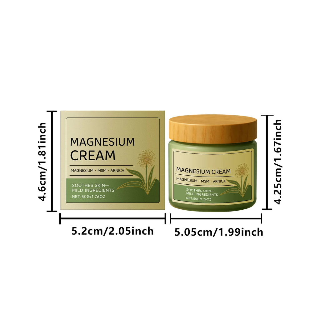 Hoygi Magnesium Body Cream – Moisturizing Massage Cream 50g Magnesium Body Cream SPOT