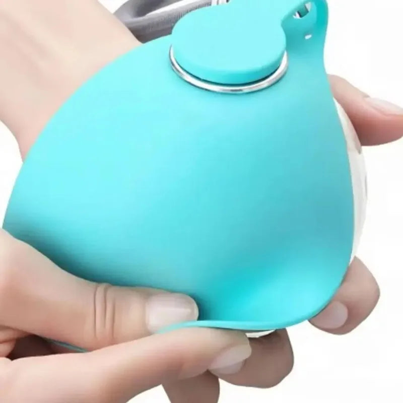 285ml Leak-Proof Dog Travel Water Bottle with Silicone Bowl Dog Travel Water Bottle SPOT