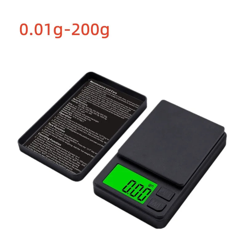 Precision Digital Pocket Scale 1000g | Food, Jewelry & Travel Digital Pocket Scale SPOT 0.01g---200g