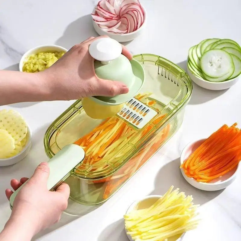 3-in-1 Vegetable Chopper Grater & Slicer – Safe Handle Vegetable Slicer Grater SPOT Default Title