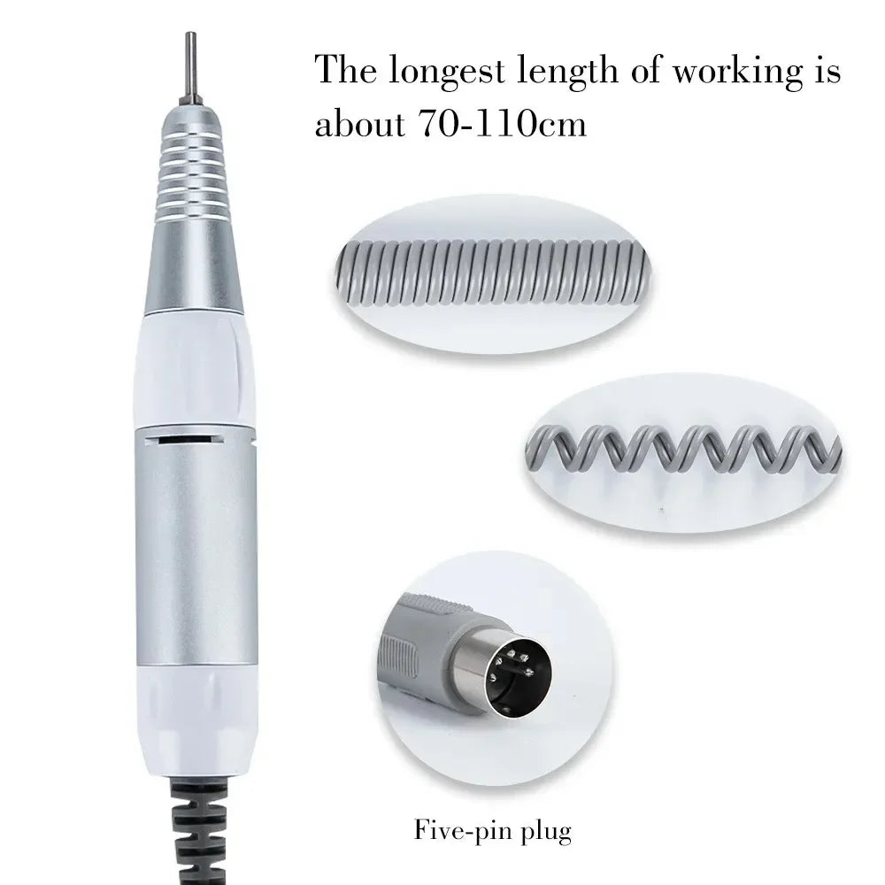 Electric Nail Drill Machine 35000RPM – Pro Manicure Drill Pen Electric Nail Drill SPOT