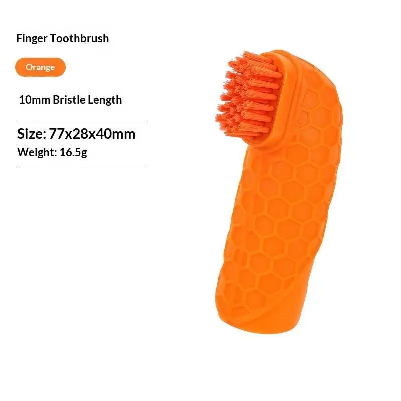 Silicone Pet Finger Toothbrush – Dogs & Cats Dental Care Pet Finger Toothbrush SPOT A