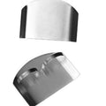 Stainless Steel Finger Guard – Safe Kitchen Cutting Protector Kitchen Safety Guard SPOT Silver Two fingers