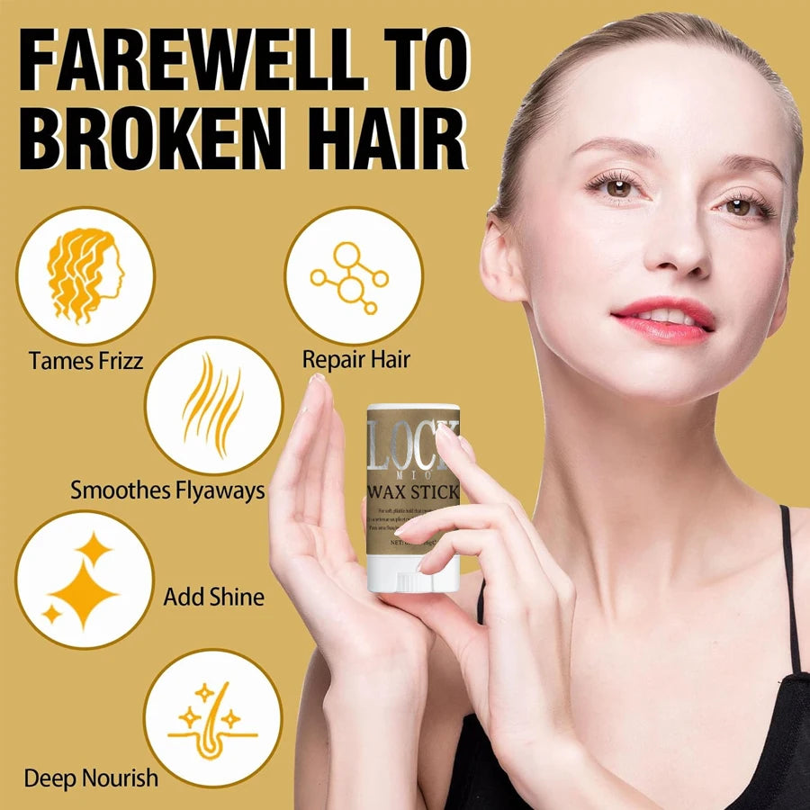 LOCKMIO Hair Wax Stick – Edge Control & Frizz-Free Hold Hair Wax Stick SPOT