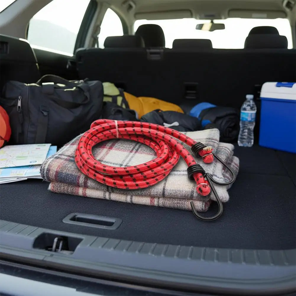 Elastic Bungee Cord with Metal Hooks – Motorcycle Cargo Strap Bungee Cargo Strap SPOT