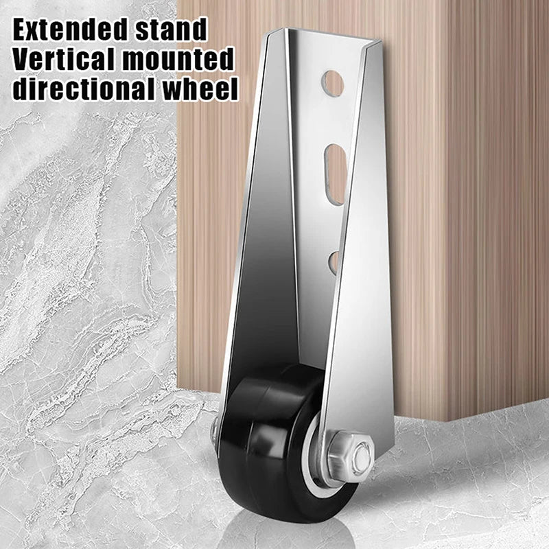 Silent Side-Mount Furniture Roller Wheel – Stainless Pulley Furniture Roller Pulley SPOT Default Title