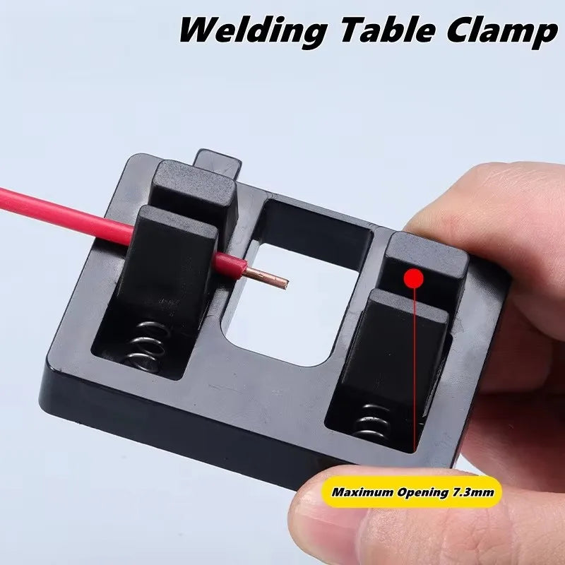 Adjustable Wire Welding Clamp – Spring-Release Soldering Fixture Soldering Fixture Clamp SPOT