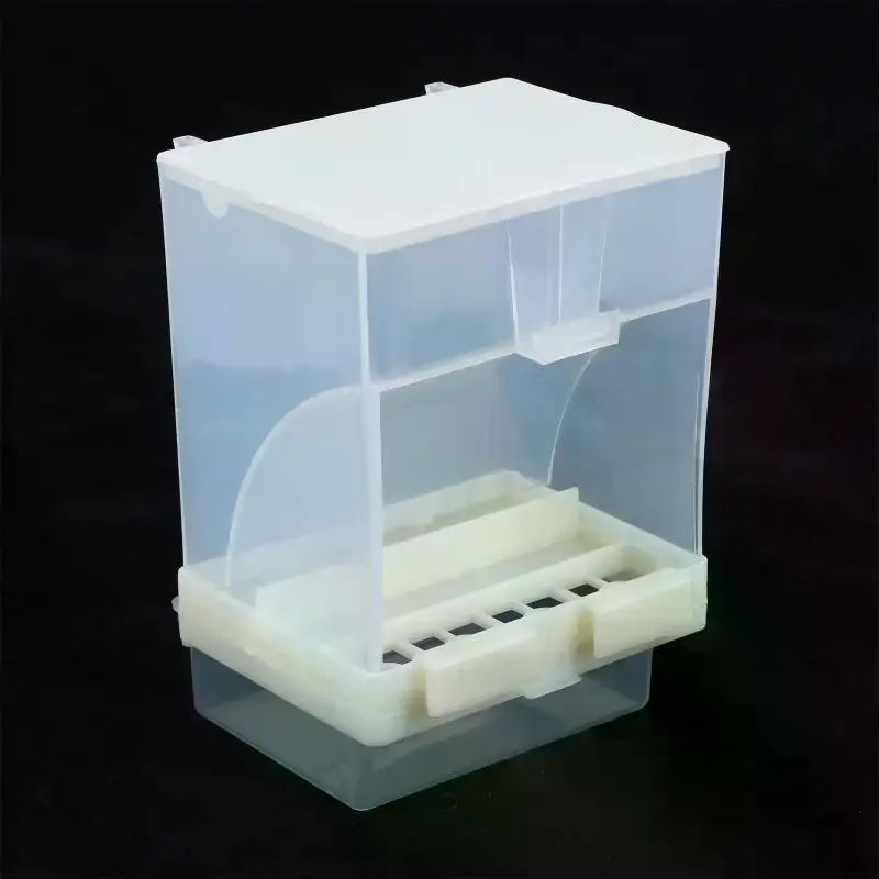 Anti-Spill Parrot Feeder – BPA-Free Bird Cage Food Dispenser Bird Cage Feeder SPOT
