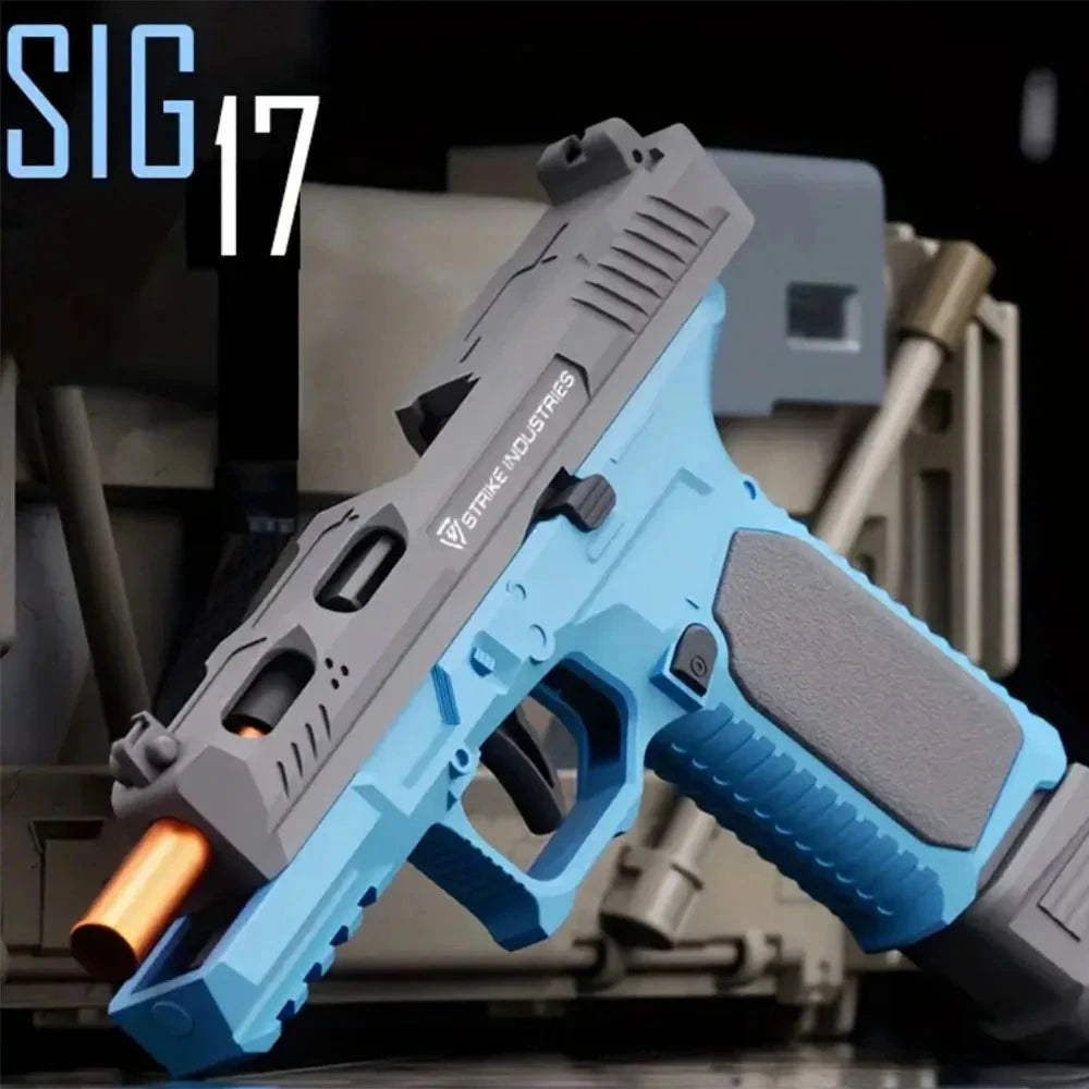 Shell Ejecting Toy Pistol – Kids Outdoor Shooting Game Gift Toy Pistol SPOT