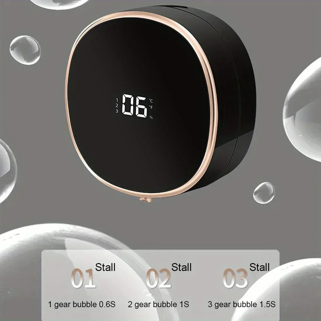 Touchless Automatic Foam Soap Dispenser – Adjustable Black Soap Dispenser SPOT