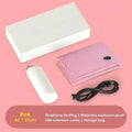 Portable USB Graphene Heating Pad – Back & Belly Warmer USB Heating Pad SPOT Pink USB Type-C