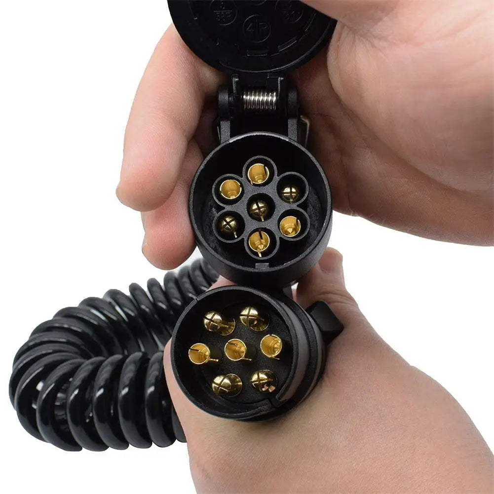 2m 7 Pin Trailer Extension Cable – Male to Female Lead Trailer Extension Cable SPOT