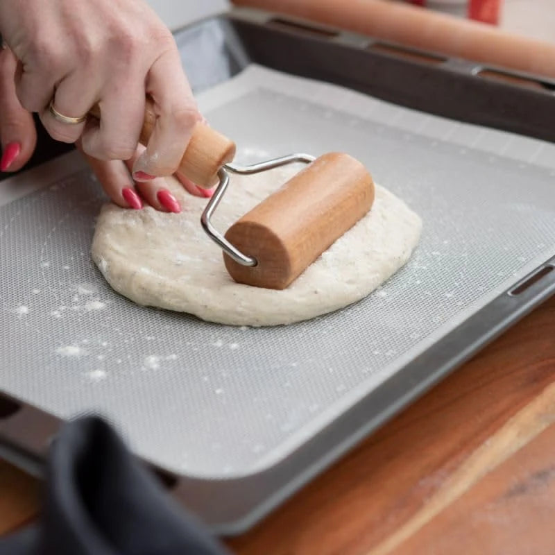 T-Shape Wooden Rolling Pin – Pastry & Dough Roller for Baking Wooden Rolling Pin SPOT