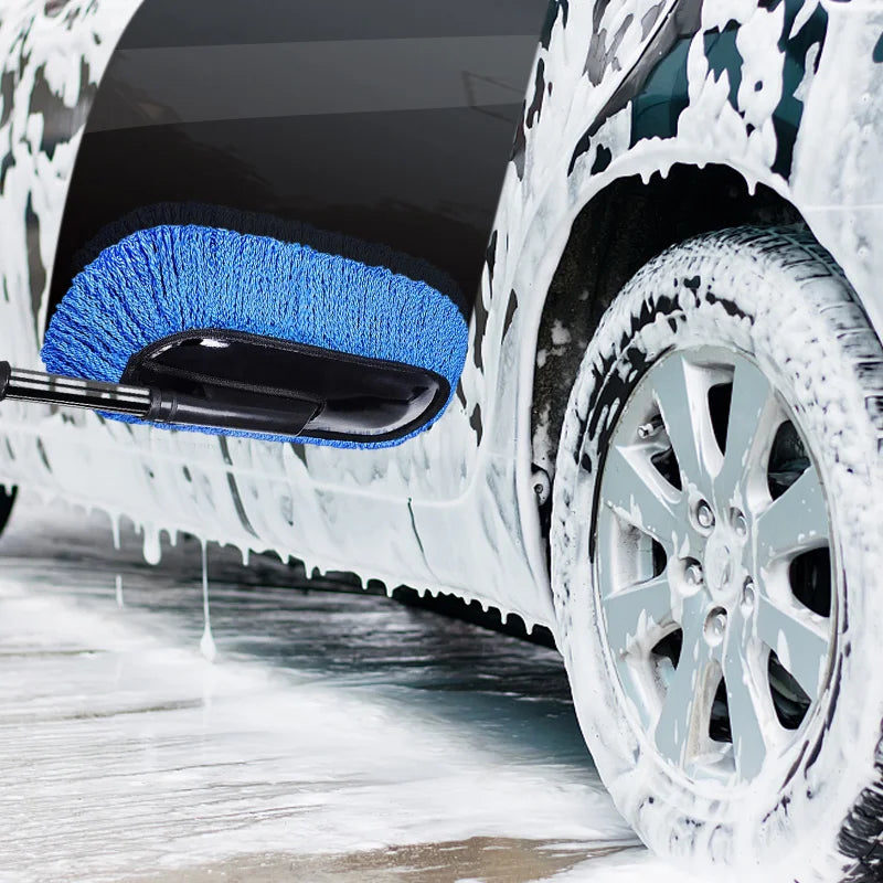 3-Piece Car Cleaning Set – Microfiber Mop, Towel & Sponge Car Cleaning Kit SPOT