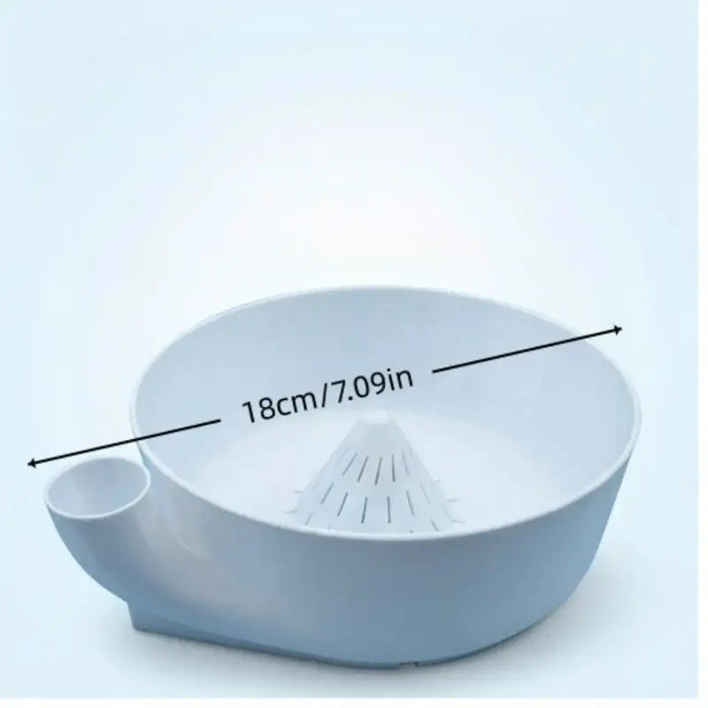 White Draining Colander – Fruit & Vegetable Washing Basket Kitchen Colander SPOT