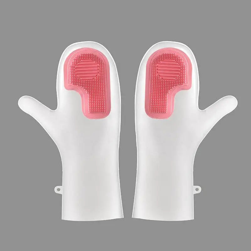 Dishwashing Gloves with Cleaning Brush – Non-Slip & Waterproof Cleaning Gloves SPOT A1