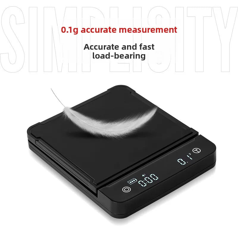 USB Rechargeable Waterproof Mini Coffee Scale with LED Timer Coffee Scale SPOT