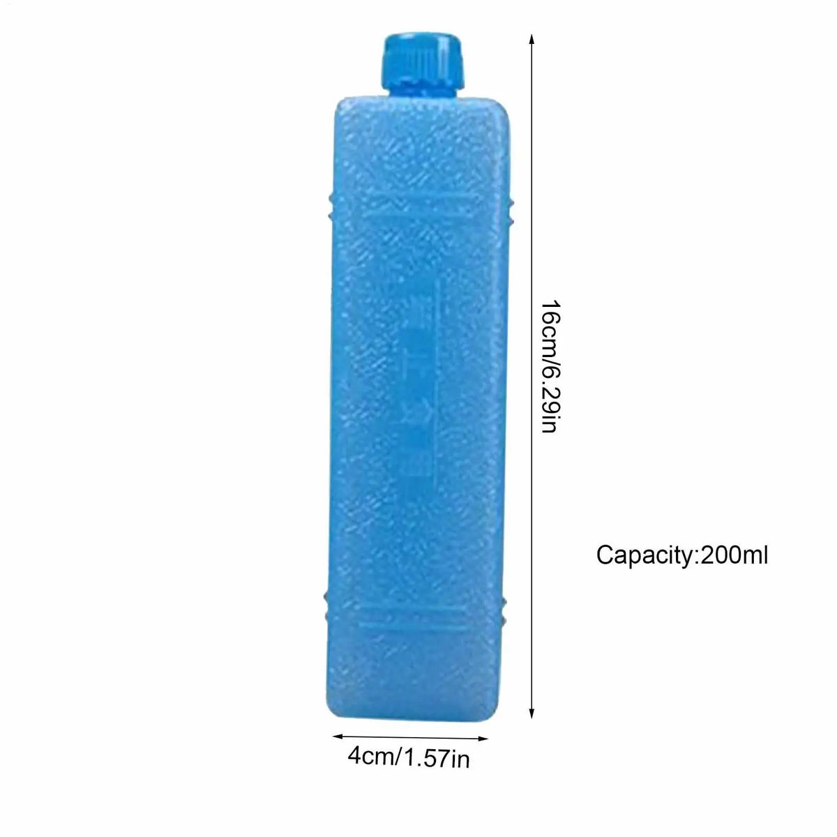 200ml Reusable Gel Ice Packs – Freezer Blocks for Coolers & Lunch Reusable Ice Pack SPOT