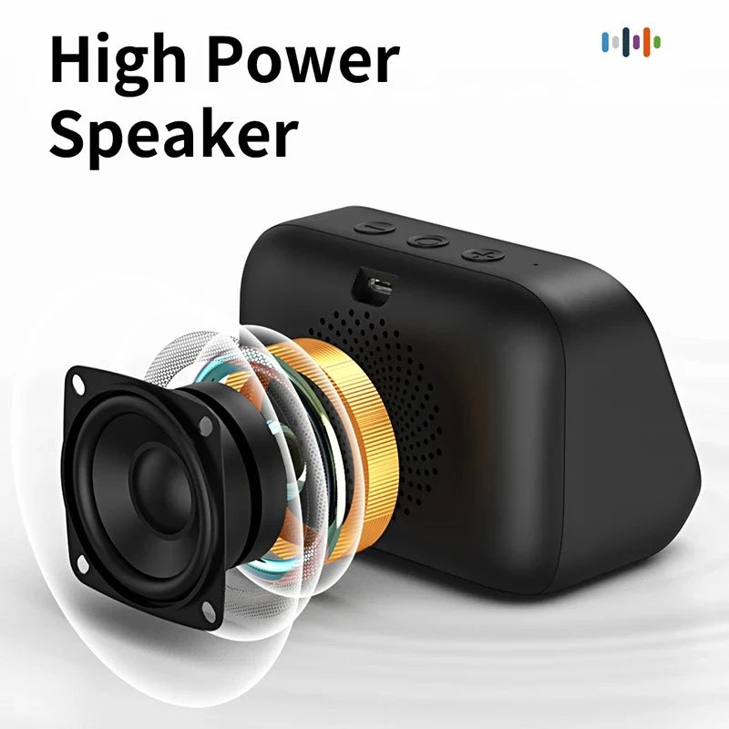Smart Bluetooth Alarm Clock Speaker – Night Light & Weather Display Smart Alarm Clock SPOT