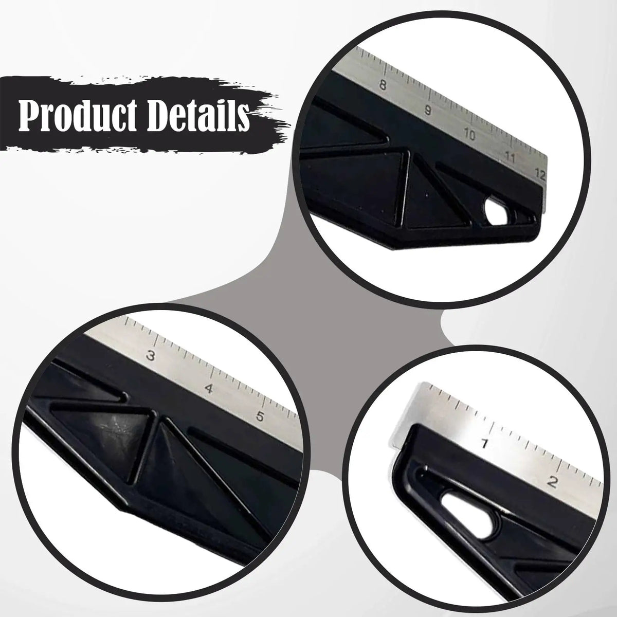 Wallpaper Squeegee Trimming Tool – Ergonomic, Built-In Scale Wallpaper Squeegee Tool SPOT