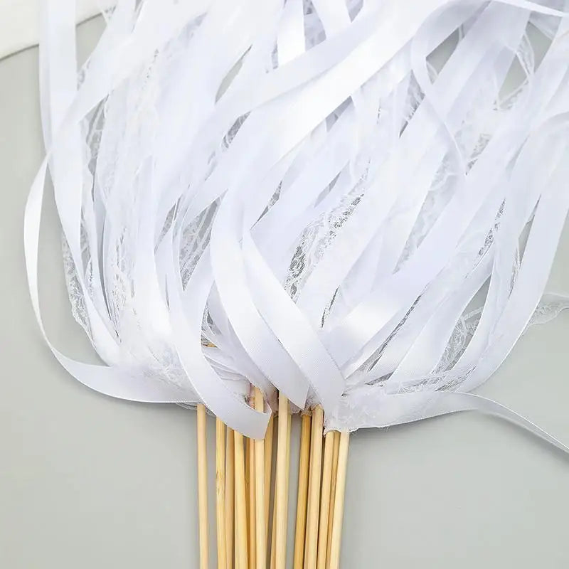 10-Pack Fairy Ribbon Wands with Bells – Wedding Party Favors Party Favor Wands SPOT