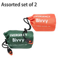 Thermal Emergency Sleeping Bag – Waterproof Survival Bivy Sack Survival Bivy Sack SPOT 2 pc Upgrade Bundle