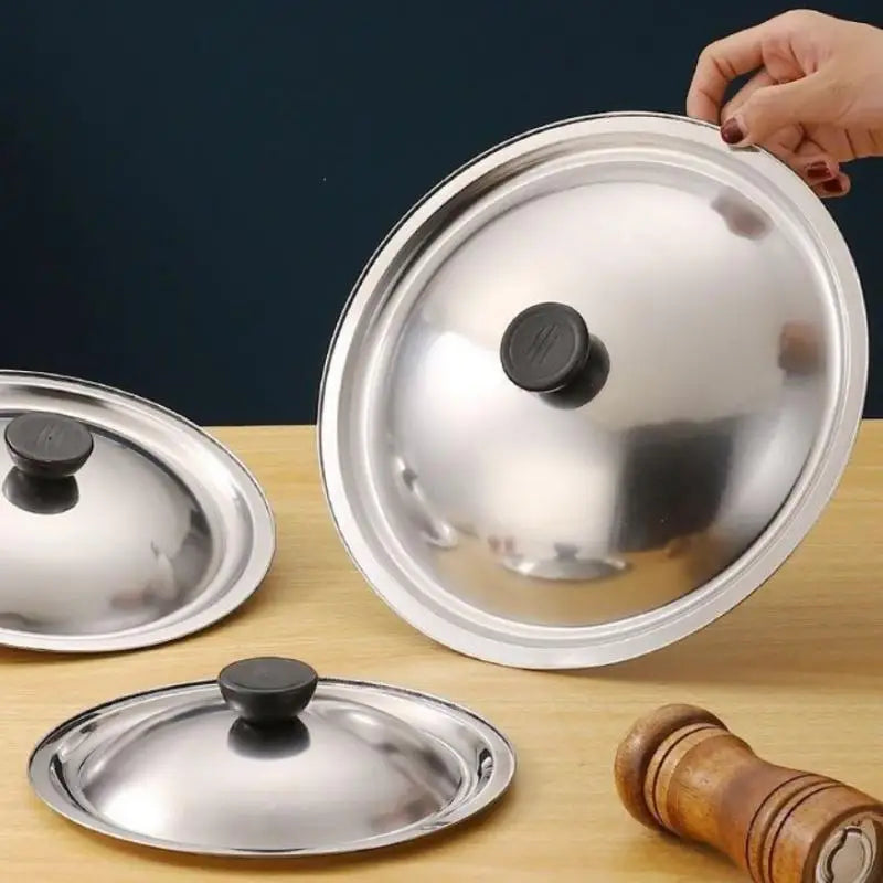Universal Stainless Steel Pot Lid | Rustproof | 18–32cm Cookware Pot Lid SPOT