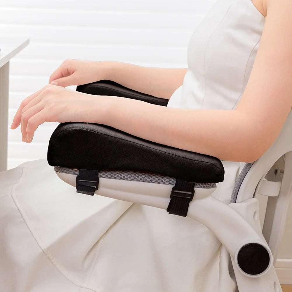 Foam Office Chair Armrest Cushion Pads – 1 Pair | Elbow Support Chair Armrest Cushion SPOT