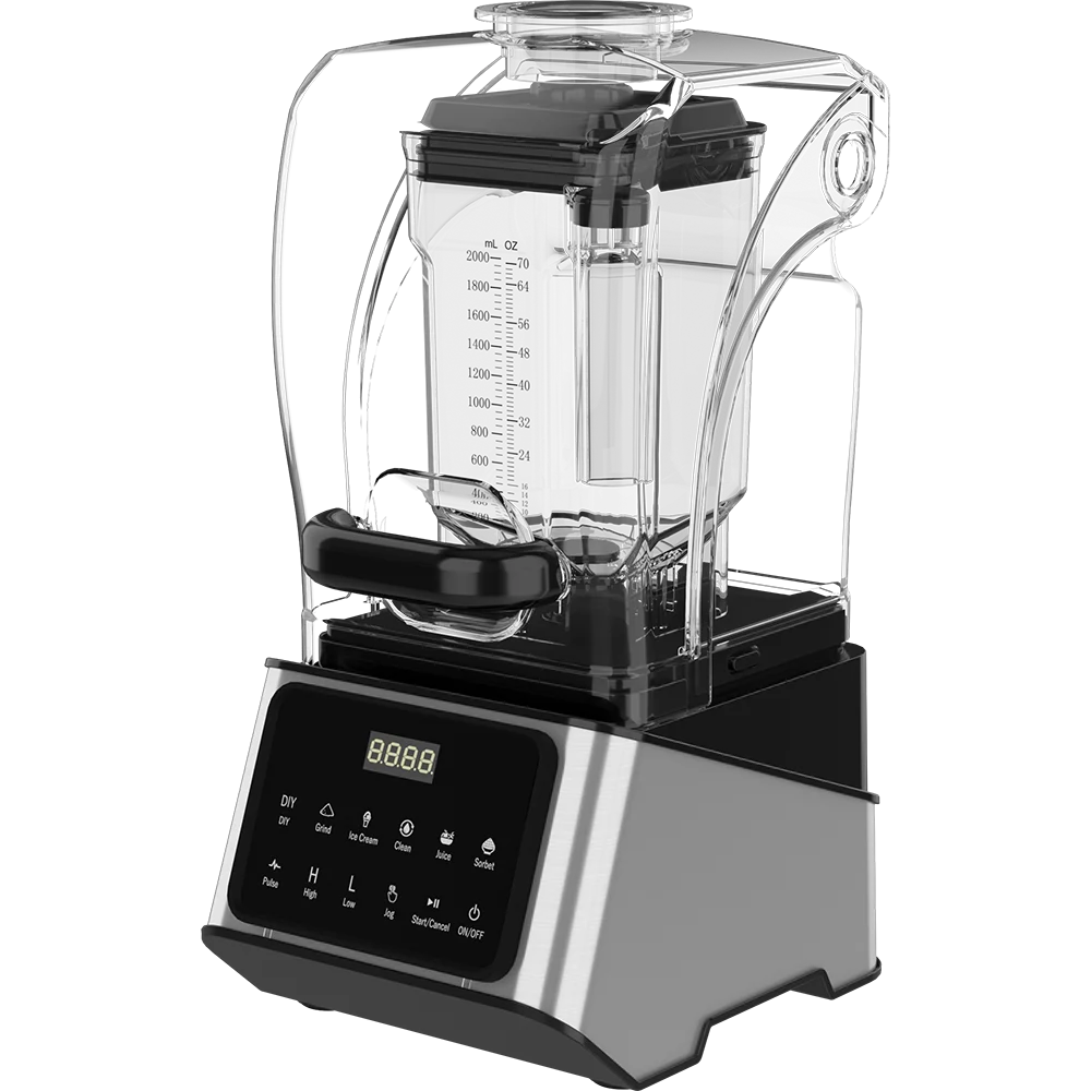 DUTRIEUX 2L Soundproof Commercial Blender 1500W High-Speed Commercial Blender SPOT
