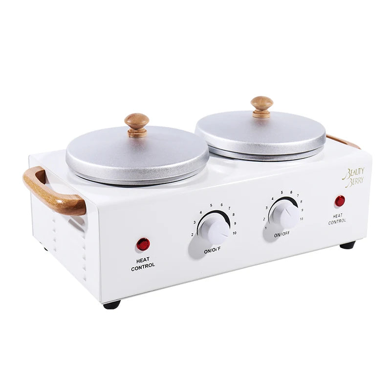 Double Wax Pot Heater – Dual Furnace Hair Removal Wax Melter Wax Pot Heater SPOT