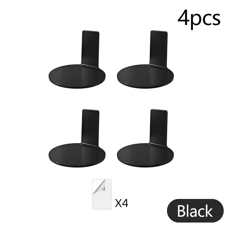 No-Drill Acrylic Floating Wall Shelves 4 & 8 Pack | Display Floating Wall Shelves SPOT B4