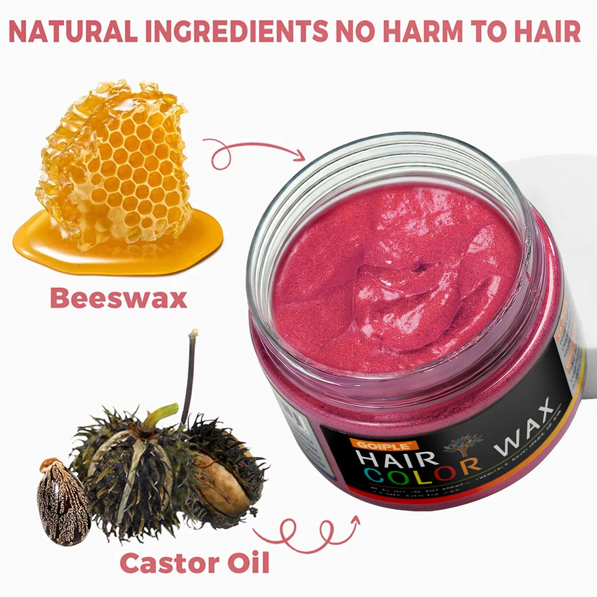 Goiple Temporary Hair Color Wax – Wash-Out Styling Dye Cream Temporary Hair Color Wax SPOT