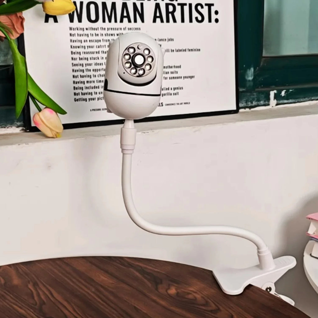 Flexible Clip-On Camera Mount – Baby Monitor & Webcam Stand Camera Clamp Mount SPOT