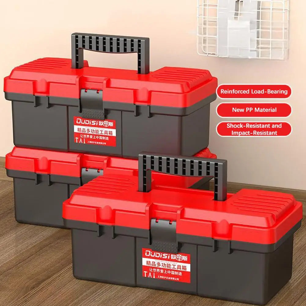 Portable Lockable Tool Box – Stackable Storage Organizer Portable Tool Box SPOT