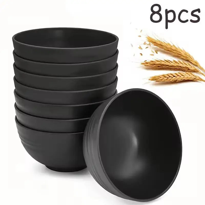 Unbreakable Plastic Bowls Set – Microwave & Dishwasher Safe Kitchen Bowl Set SPOT A8