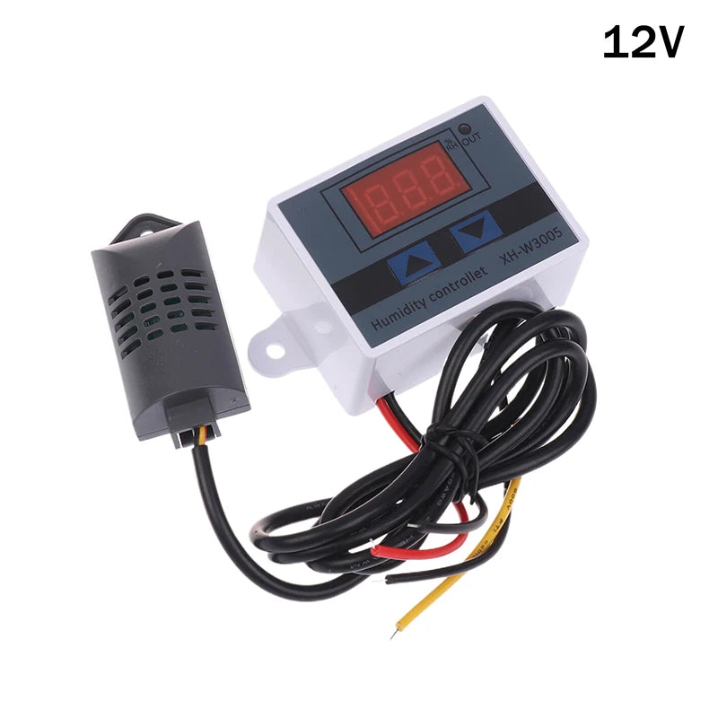 XH-W3005 Digital Humidity Controller 12V 24V 220V + Sensor Humidity Controller SPOT A2