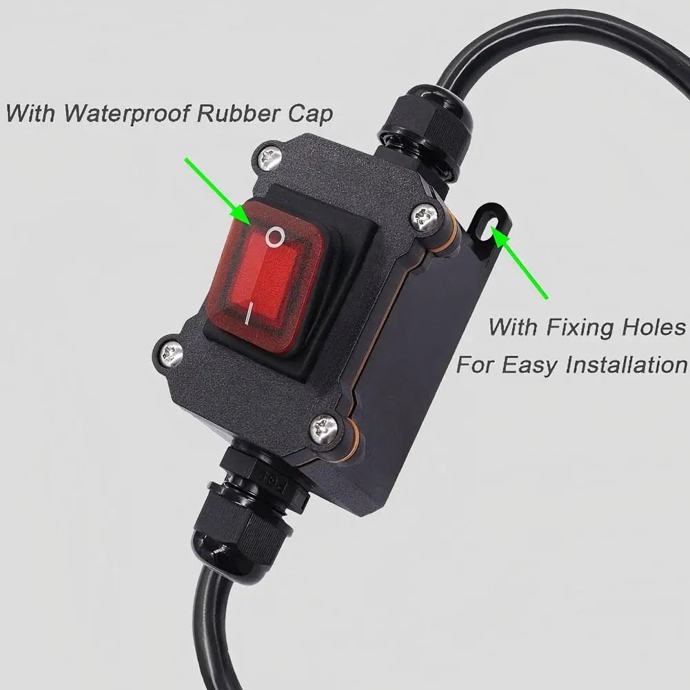 Waterproof Motorcycle Battery Disconnect Kill Switch 12V/24V Motorcycle Kill Switch SPOT