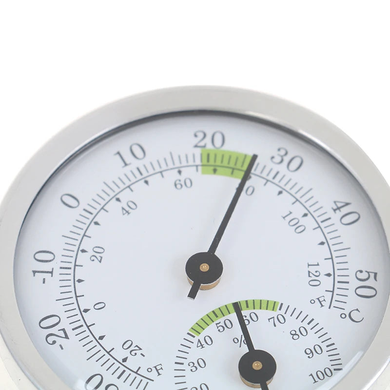 Analog Thermometer & Hygrometer – Wall Mount Sauna & Home Thermometer Hygrometer SPOT