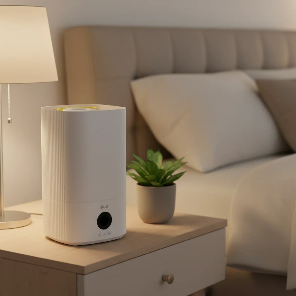 Ultrasonic Top-Fill Humidifier – Touch Control, USB, Night Light Ultrasonic Humidifier SPOT Default Title