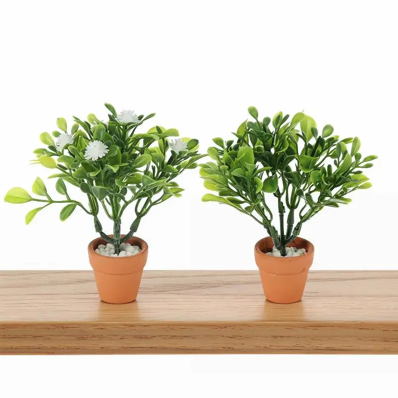 1:12 Miniature Potted Bonsai Plant – Dollhouse Decor Ornament Dollhouse Accessory SPOT