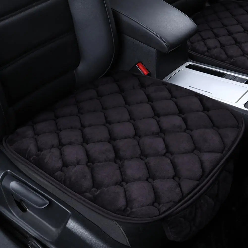 Universal Front Car Seat Cover – Anti-Slip Plush Cushion Car Seat Cover SPOT