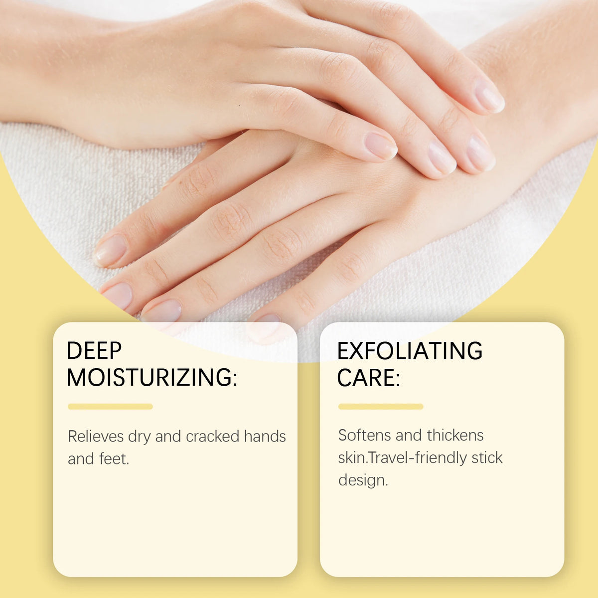 Hoygi Hand & Foot Moisturizing Stick – Exfoliating Balm 30g Foot & Hand Balm SPOT