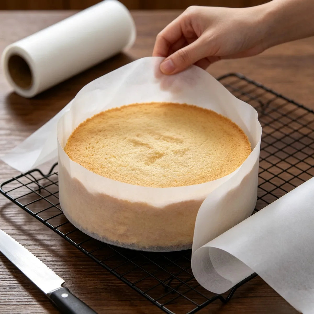 20m Non-Stick Baking Paper Roll – Oven, BBQ & Cake Liner Baking Paper Roll SPOT
