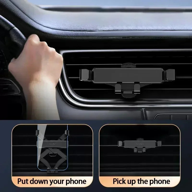 Gravity Car Phone Holder – Air Vent Mount for 4.7–6.7" Phones Car Phone Mount SPOT