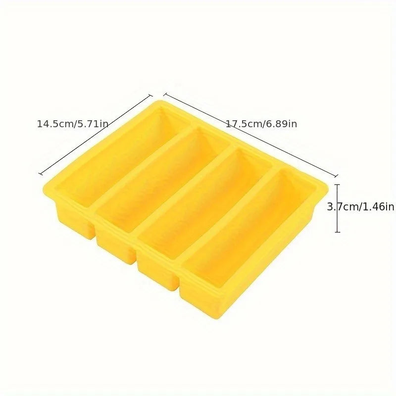 Silicone Freezer Tray with Lid – Stackable Soup & Broth Storage Silicone Freezer Tray SPOT