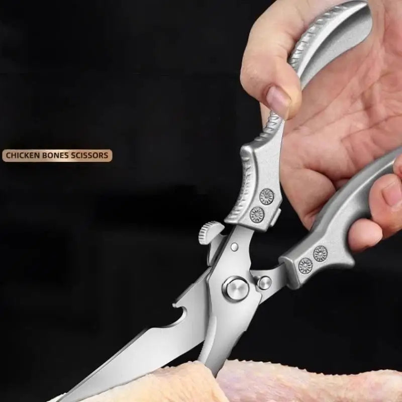Stainless Steel Kitchen Shears – Poultry Bone & Herb Scissors Kitchen Shears SPOT